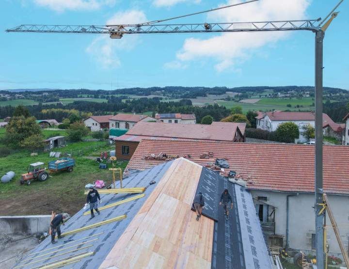 Pose de tuiles Haute-Loire
