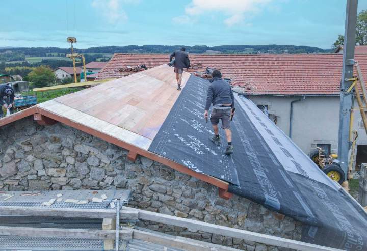 Pose de tuiles Haute-Loire